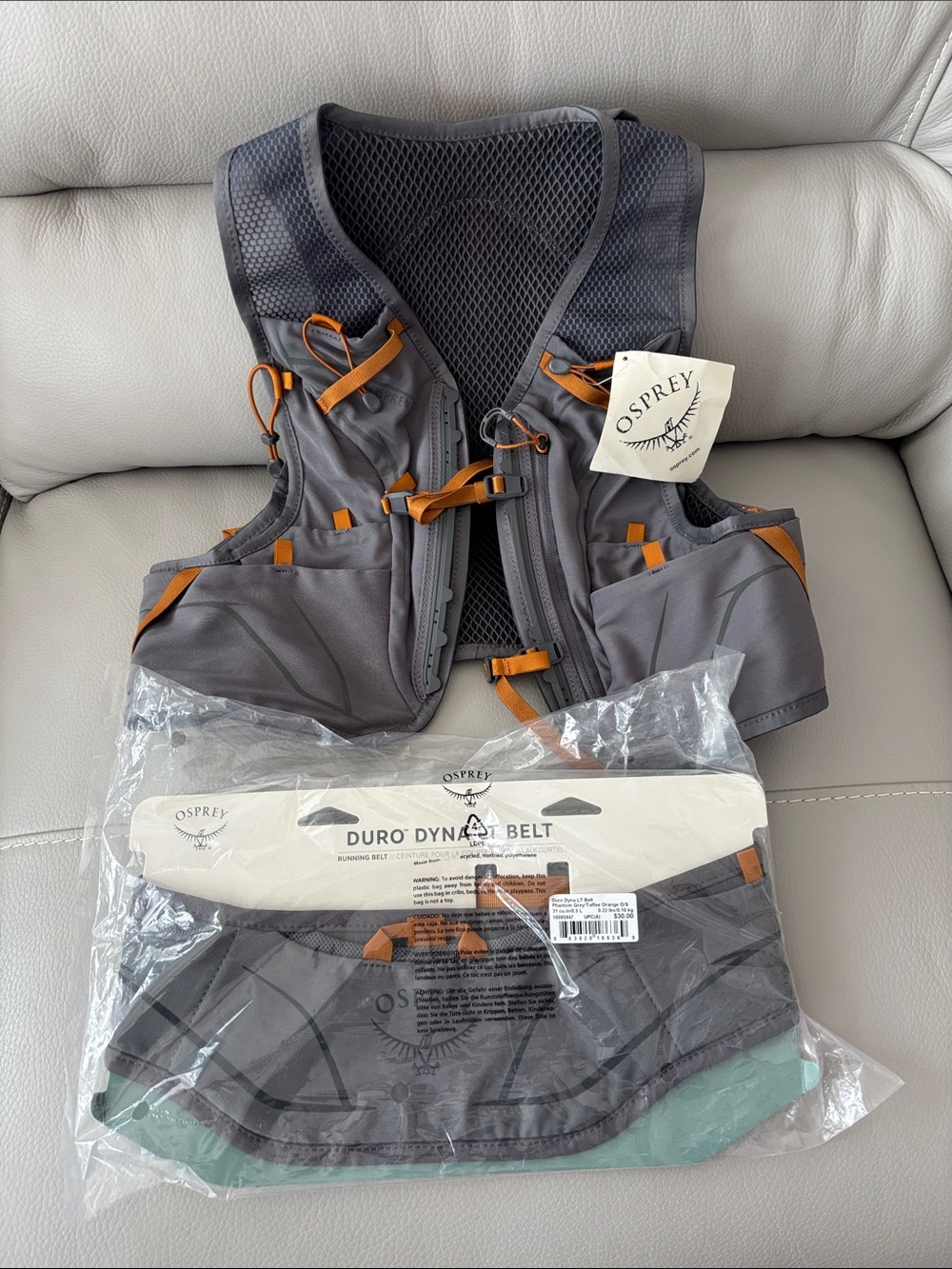 OSPREY Lot of 2 Duro 6 (sz M) & Duro/dyna LT belt NWT NO BLADDER
